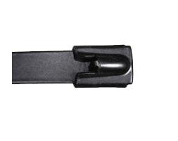 316 Heavy Duty SS Coated Roller Ties 14" long .311 width 300 # - Click Image to Close